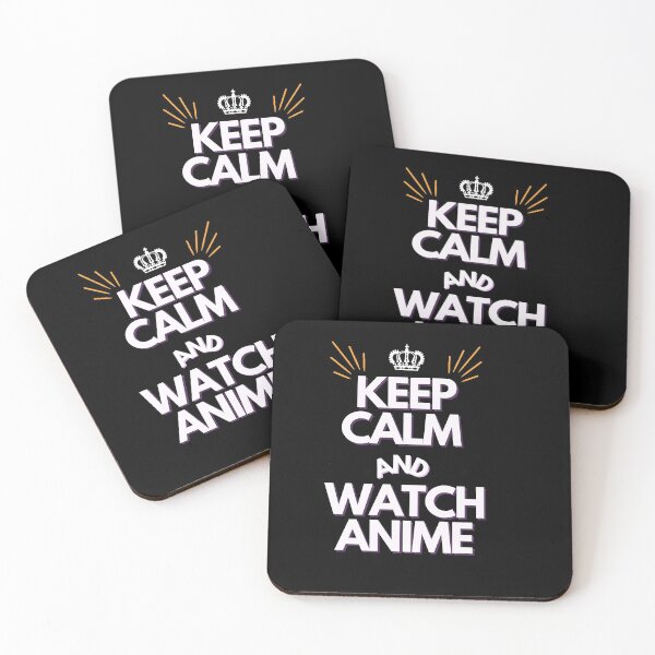Item preview, Keep calm and watch anime  designed and sold by KookiewthTae.