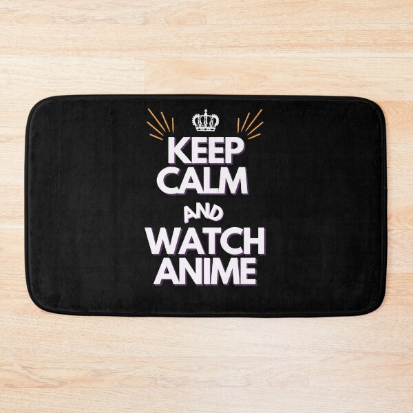 Item preview, Keep calm and watch anime  designed and sold by KookiewthTae.