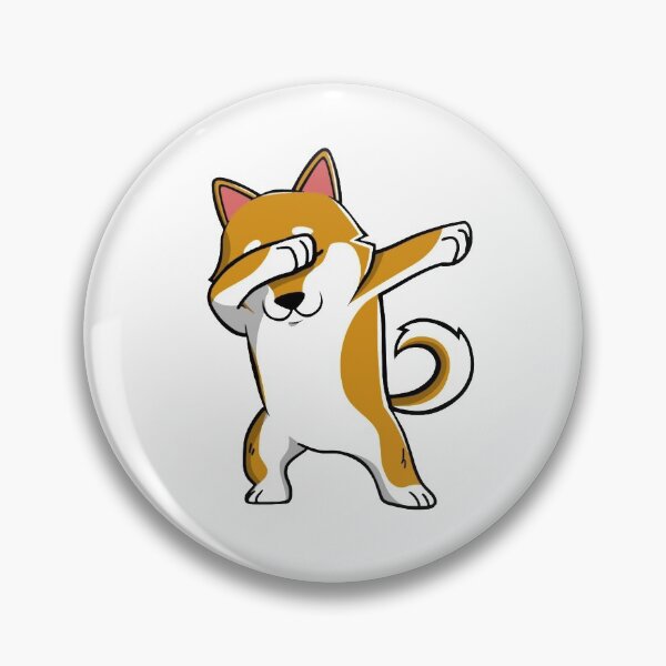 Item preview, Dabbing Shiba Inu Japanese Dog designed and sold by MagicArtworks.