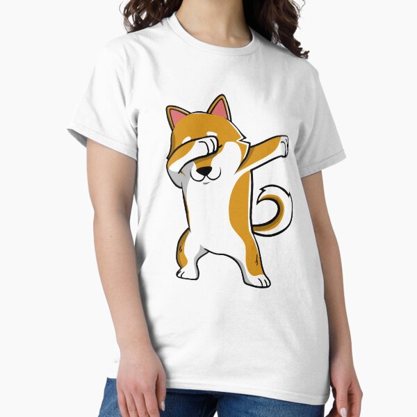 Item preview, Dabbing Shiba Inu Japanese Dog designed and sold by MagicArtworks.