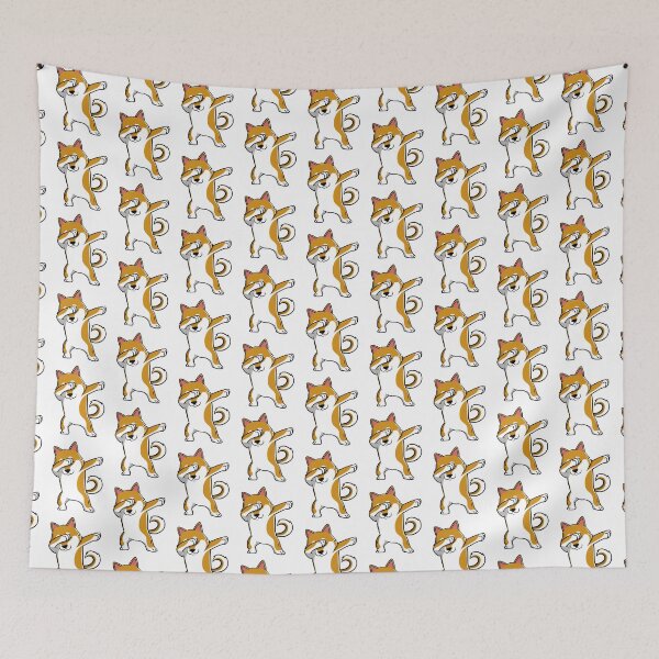 Item preview, Dabbing Shiba Inu Japanese Dog designed and sold by MagicArtworks.