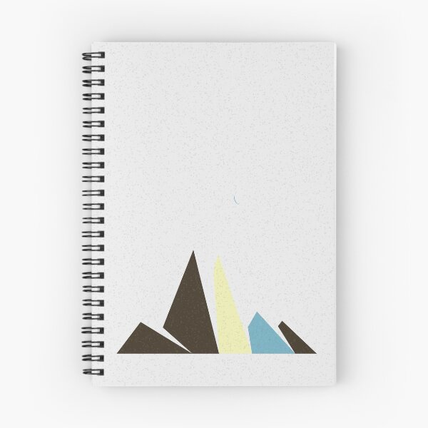 Item preview, Geometric Mountains silhouette landscape art poster illustration designed and sold by IuriiVlasenko.