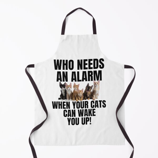 Item preview, WAKE UP, CAT ALARM CLOCK, FUNNY CAT MEME, CUTE CAT WAKE UP, designed and sold by R B Chrystal.