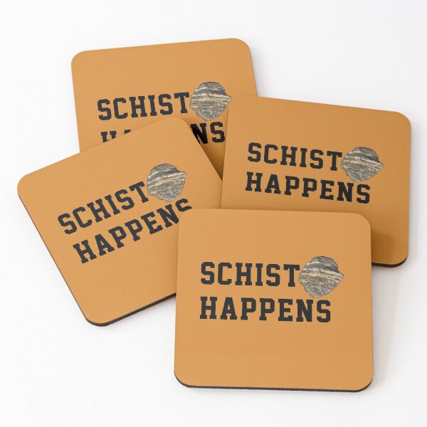 Item preview, schist happens, Gifts Geology , I like rocks lover, rock collecting ,  father's Day  , Funny Graphic, designed and sold by joygift369.