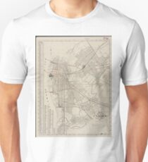 Vintage Map of Camden NJ (1921) Unisex T-Shirt