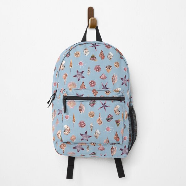 Item preview, SEASHELL PATTERN - light blue designed and sold by BEATRIZ ABAITUA.