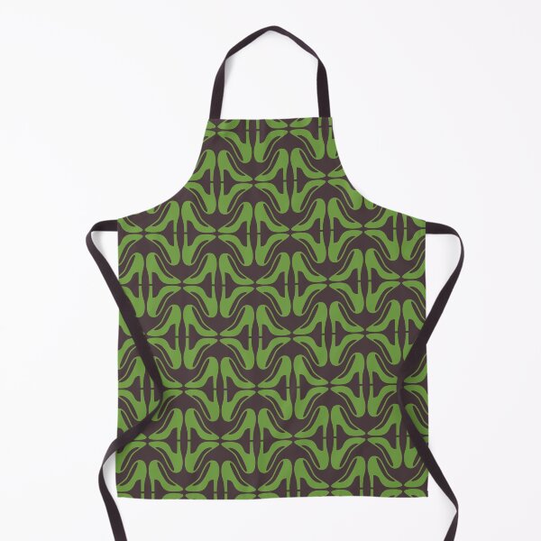 Green shoes Apron