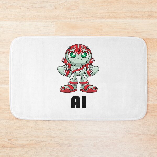 Item preview, AI Artificial Intelligence Robot Cartoon designed and sold by ProjectX23.