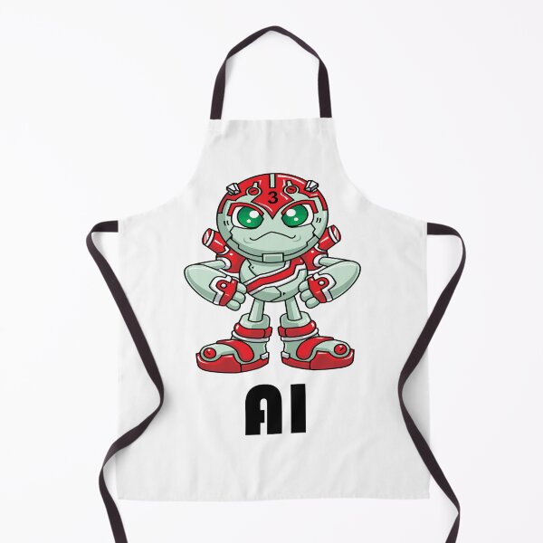 Item preview, AI Artificial Intelligence Robot Cartoon designed and sold by ProjectX23.
