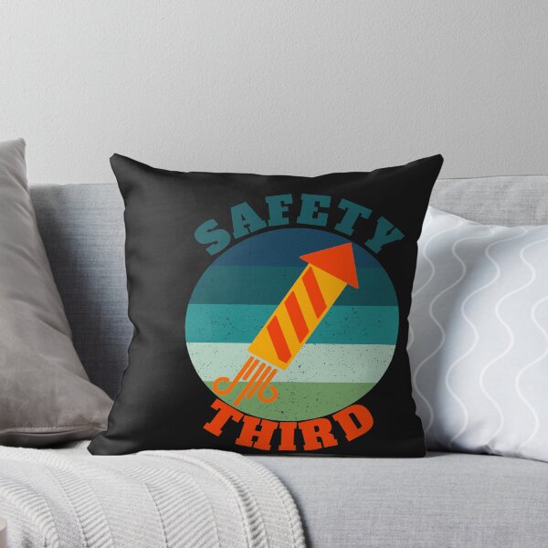 Item preview, Funny Patriotic fireworks Safety 4th of July T-Shirt designed and sold by Hema Thilakaratne.