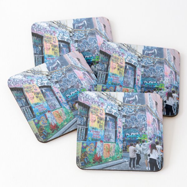Item preview, Famous artwork in Hosier Lane Melbourne designed and sold by Martin Berry Photography.
