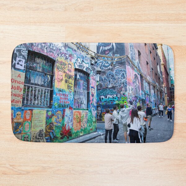 Item preview, Famous artwork in Hosier Lane Melbourne designed and sold by Martin Berry Photography.