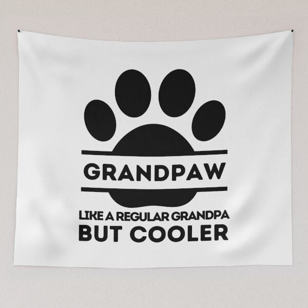 Item preview, Grand Paw Like A Regular Grandpa But Cooler (black text) - Fathers & Grandparents Day designed and sold by CaitU.