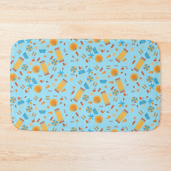 Item preview, A pattern of beach accessories and seashells. designed and sold by LionKsi89.