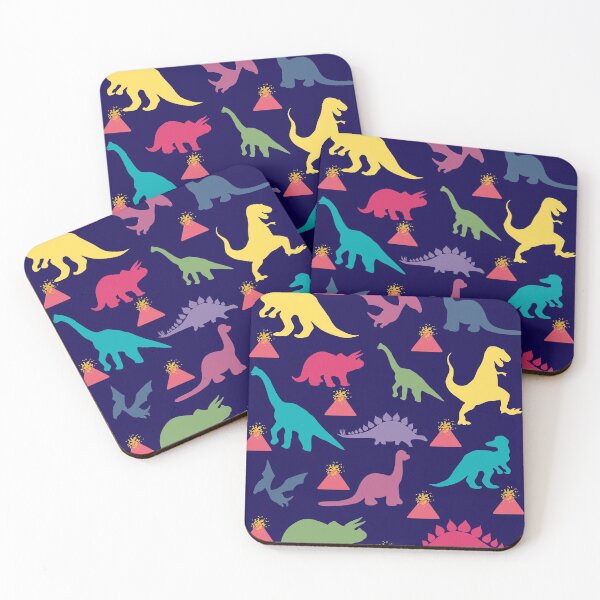 Item preview, Dinosaur And Volcano- Blue designed and sold by mariajogi.
