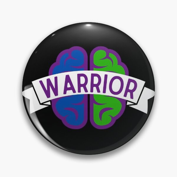 Item preview, Warrior | Pseudotumor Ceribri | Idiopathic Intracranial Hypertension | Brain  designed and sold by Growing  Brain Co.