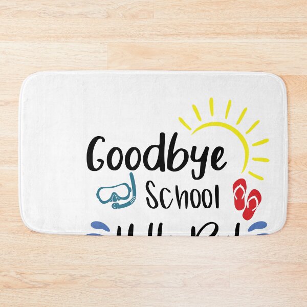 Item preview, Good Bye School Hello Pool 2021 funny summer best gift idea for student designed and sold by Live  Today.