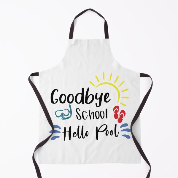 Item preview, Good Bye School Hello Pool 2021 funny summer best gift idea for student designed and sold by Live  Today.