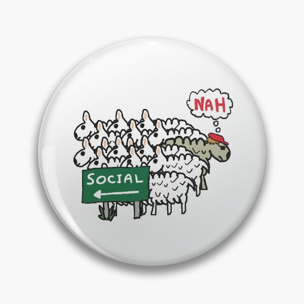 Item preview, Antisocial Sheep designed and sold by Mark-Ewbie.