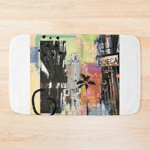 Item preview, Barcelona Urban Pop Art, Tapas, City, Palmtree, Modern Art, Spain Wanderlust designed and sold by ExquisiteShots.