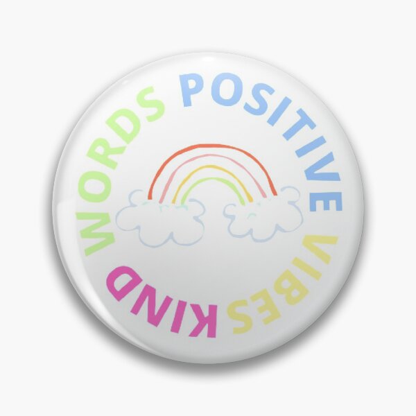 Item preview, Kind words, positive vibes  designed and sold by girlschance.
