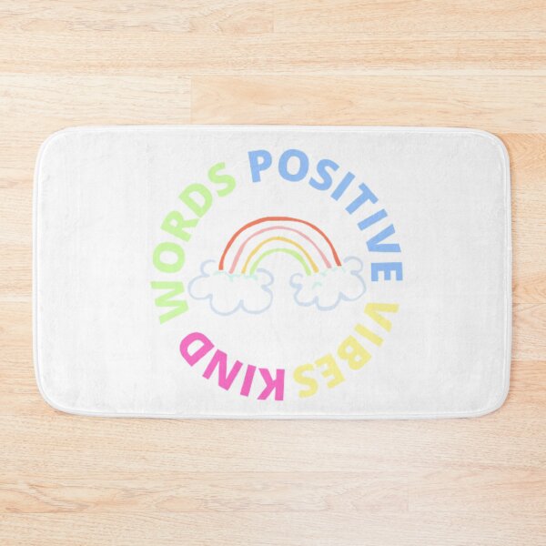 Item preview, Kind words, positive vibes  designed and sold by girlschance.