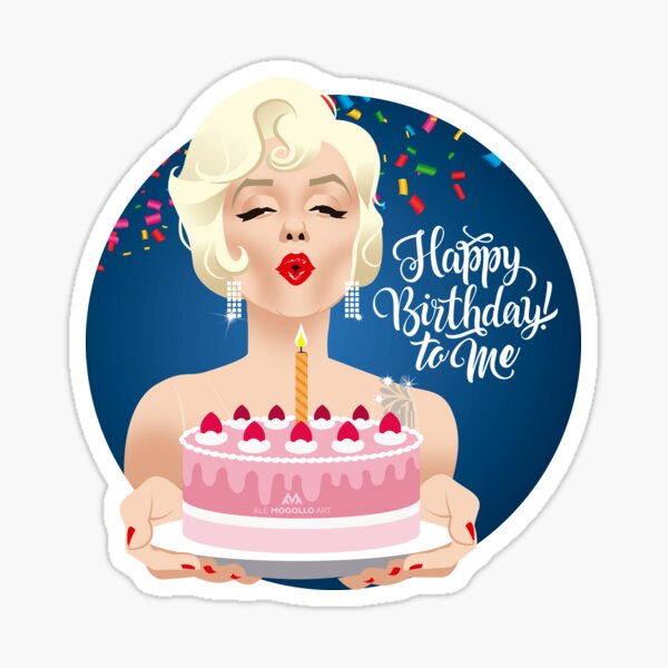 Happy Birthday Cake Stickers Redbubble