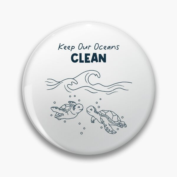 Item preview, Keep Our Oceans Clean designed and sold by ethnicdrawing.