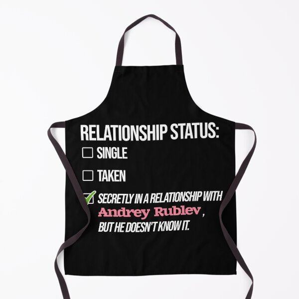 Item preview, Relationship with Andrey Rublev designed and sold by 2Girls1Shirt.