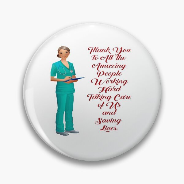 Item preview,  Cute Nurse Pediatric Practitioner With Unicorn rainbow designed and sold by chetan786.