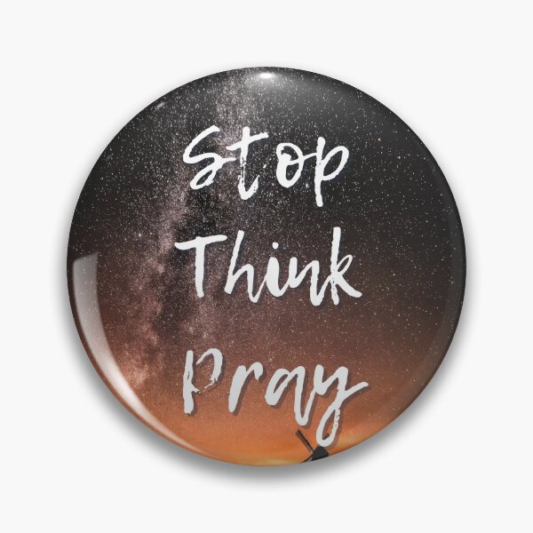 Item preview, Sunset Mill | Stop, Think, & Pray designed and sold by AdoptKM.