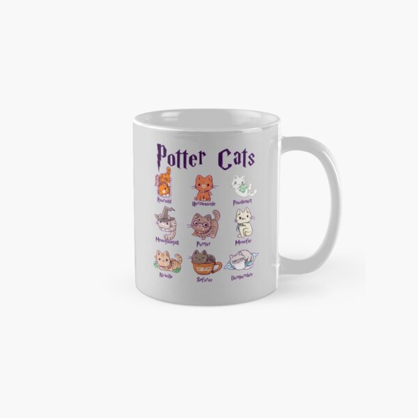 Funny Cats Cosplay Potter Pawter Kitten Gift Halloween Day Classic Mug