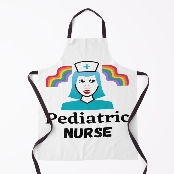 Item preview, Cute Nurse Pediatric Practitioner With Unicorn rainbow designed and sold by chetan786.