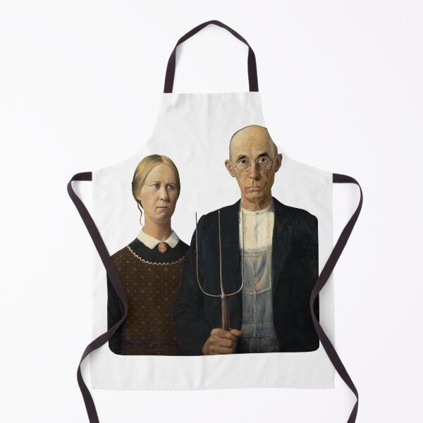 Item preview, Grant Wood - American Gothic designed and sold by elinaarbidane.