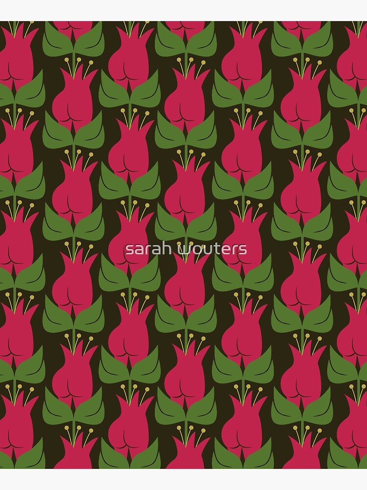 Tulip pattern by sarahwouters