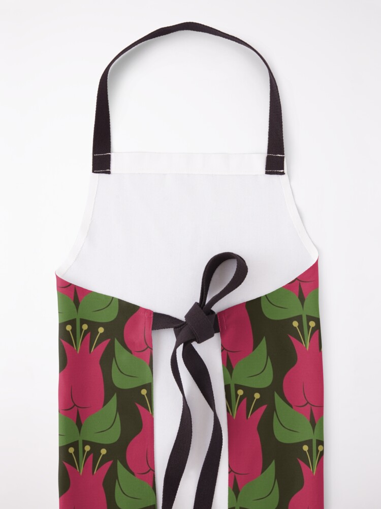 Alternate view of Tulip pattern Apron