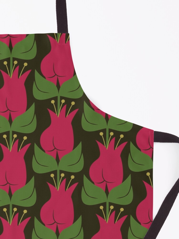 Alternate view of Tulip pattern Apron