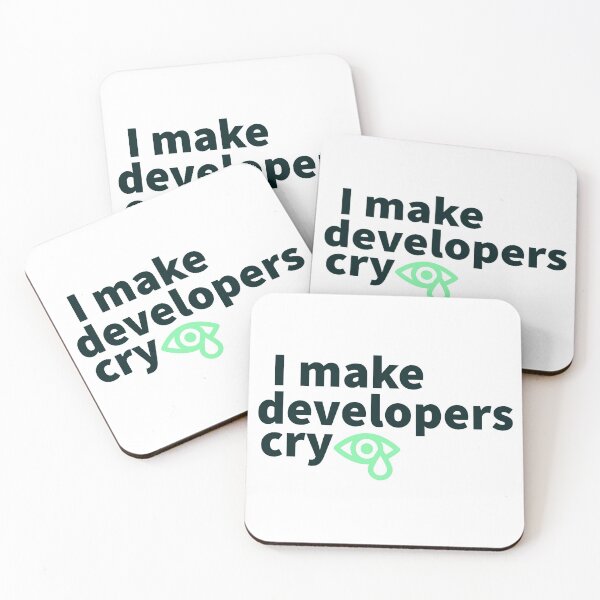 Item preview, Developers developer coding king coding code life I make developers cry designed and sold by Tropical Blood.