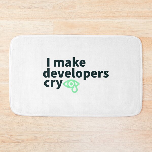 Item preview, Developers developer coding king coding code life I make developers cry designed and sold by Tropical Blood.