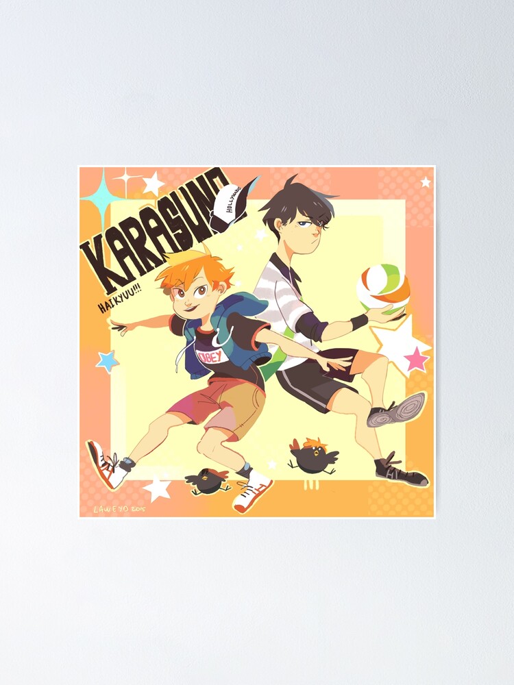 Haikyuu Hinata And Kageyama Poster For Sale By Laweyd Redbubble 3699