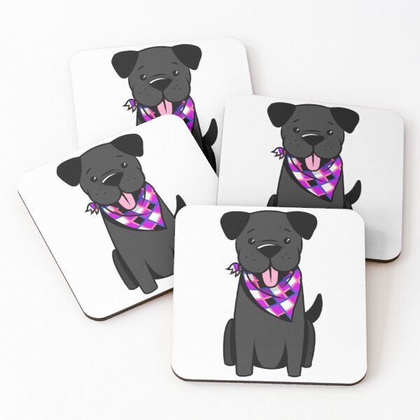 Artikelvorschau, Subtil Genderfluid Pride Black Lab entworfen und verkauft von Audrey Lee.