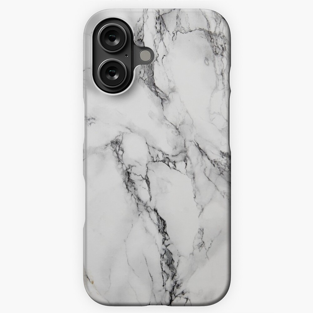 MARBLE - WHITE [iPhone case] iPhone Case