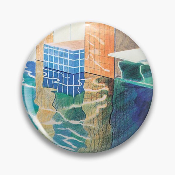 Item preview, study of water hockney designed and sold by queengutkowski.