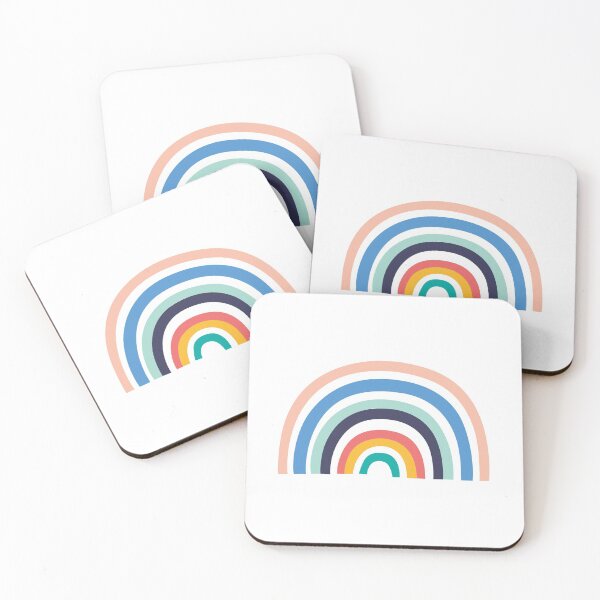 Item preview, Beautiful Pastel Rainbow designed and sold by PosterpartyCo.