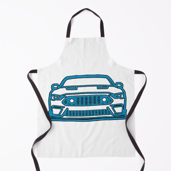 Item preview, 2021 Mustang Mach1 Outline in Velocity Blue designed and sold by FabFreakShop.