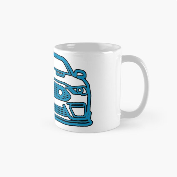 Item preview, 2021 Mustang Mach1 Outline in Velocity Blue designed and sold by FabFreakShop.