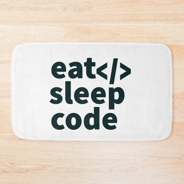 Item preview, EAT SLEEP CODE Coding code code person jobs  designed and sold by Tropical Blood.