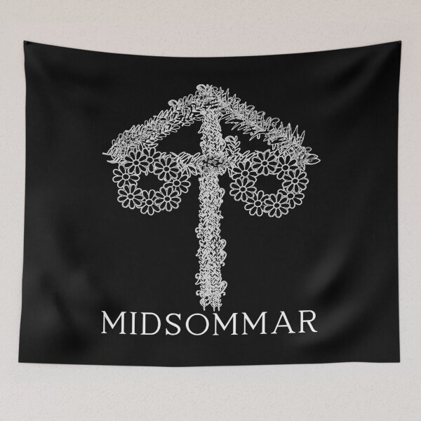 Item preview, Midsommar Midsummer Flowers Floral Pole Festival Midsommarstang designed and sold by funnytshirtemp.
