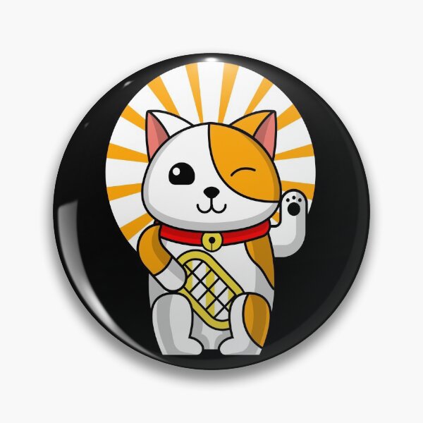 Item preview, Kawaii Maneki Neko designed and sold by YueHeng Creates ⭐⭐⭐⭐⭐.