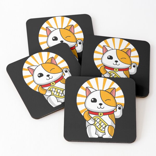 Item preview, Kawaii Maneki Neko designed and sold by YueHeng Creates ⭐⭐⭐⭐⭐.